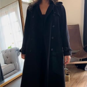 Brooks Brothers Cashmere Trench Coat